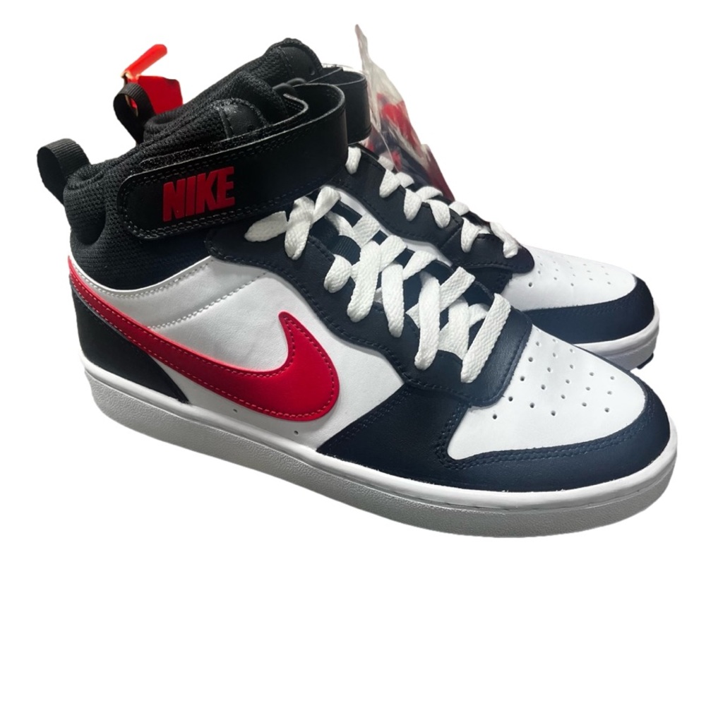 Nike Court Borough Mid 2 BG Sneakers size women 8.5 men 6.5